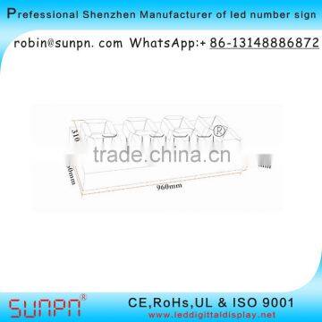 Australia Led Digital Gas Price Display 8.8.8.8 (12inch ) R/W/Y/W/B Color photo-5