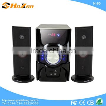 classic hifi 6.5 inch subwoofer round luxury bluetooth speaker made in China