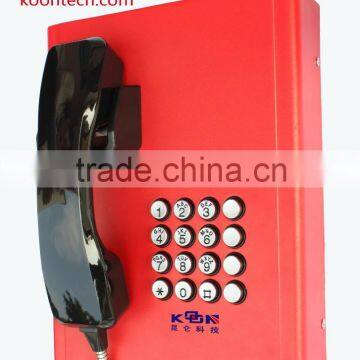 Intercom for airport, bank, elevator, metro, building KNZD-27 Public service emergency telephone Public phone