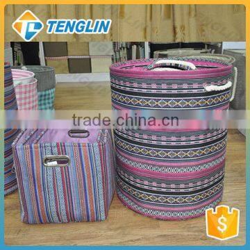 Fashion laundry baskets hampers set 6