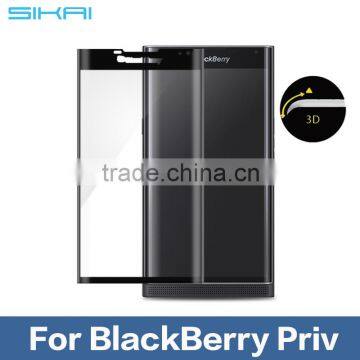 For BlackBerry Priv 3D Full Coverage Tempered Glass Film Screen Protector