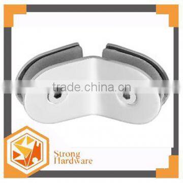 Glass elliptical partition 135degree double sides glass clamp Sus/Zinc alloy door clips suit for 6mm-12mm glass door hinge