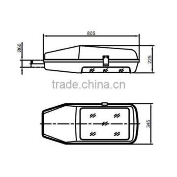 400w Hps Aluminum Street Light Housing Body photo-3