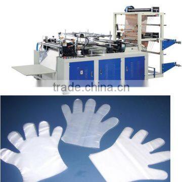 Plastic PE disposable glove making machine