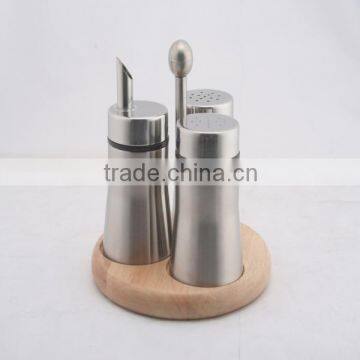 stainless steel condiment sets