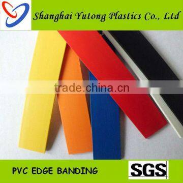 solid color/wood color/high glossy matt edge banding trim,furniture edge banding trim