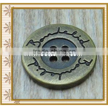 Factory wholesale metal jean button for jeans