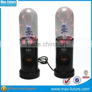 F-1236 Plasma Skull Light Mini Bluetooth Speaker With Sound Responsive Light Show photo-3