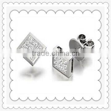 ear stud crystal tragus fashion earring body piercing jewelry