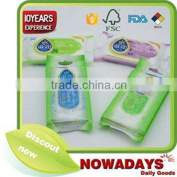 Best popular oem individual single packing non alcohol wet wipes