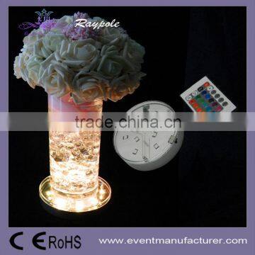 4inch Mutil-colors LED Light Base under vase centerpiece