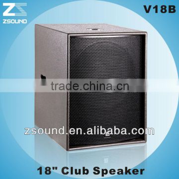 V18B KTV karaoke 18" professional subwoofer