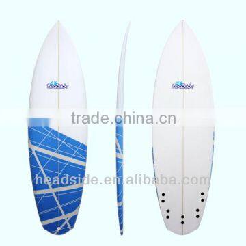 Hot sale painting design resin PU surfing surfboard