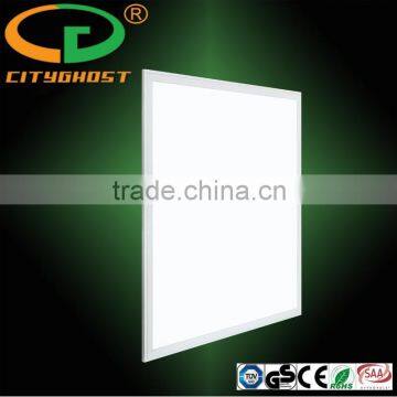 White Color AL Frame 595*595*9MM 90LM/W 24V DC Meanwell Driver Brightness Dimmable LED Panel 600x600 48W photo-2