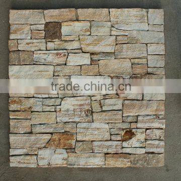 wall loose stone pieces
