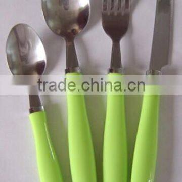 Factory Sales Directly Cheap Plastic Handle Cutlery KX-P043 photo-4
