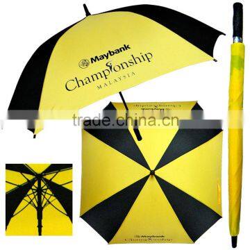 2016 Strong Fiberglass High Quality Square Golf Umbrella