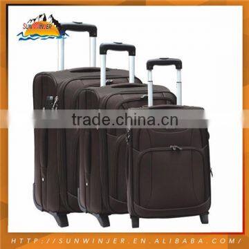 Standard Design Practical leather luggage