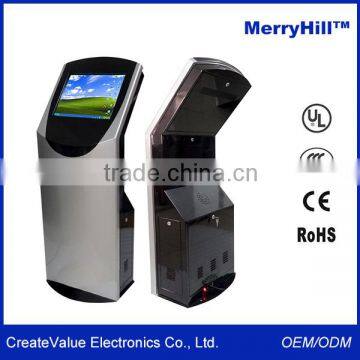 China Jiangsu Nanjing Custom PC 15/17/19/22 Inch Interactive IR Touch Info Kiosk Terminal photo-2