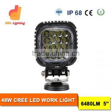 12v/24v 5inch 48w led driving lights auto led work light bar for trucks