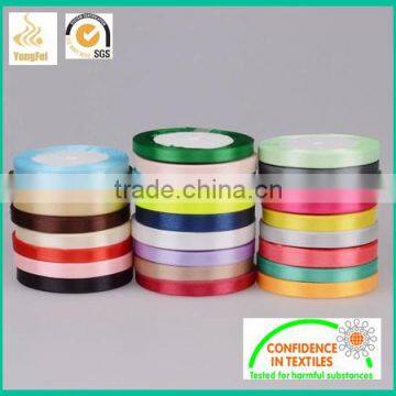 woven edged satin gift ribbon for gift wrapping