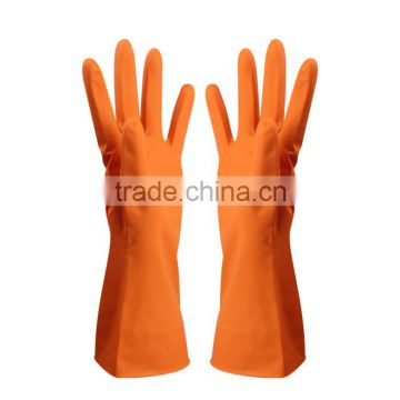 Summer cut resistant poly force single leather laundry washing necessities Department Store cleaning Rubber household gloves