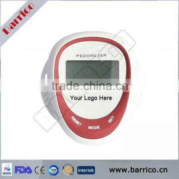 Whole sale students, white collar, customized sports pedometer