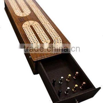 Quality Modern INLAID WOOD CRIBBAGE photo-2