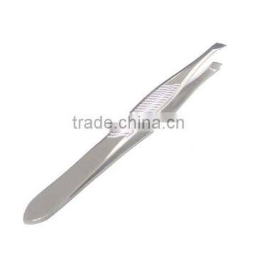 High quality Stainless steel slanted tweezer