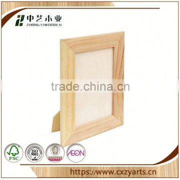 Antique New Unfinished Customized Cheap China Factory Hanging Guitar Shaped Wooden Photo Frame photo-6