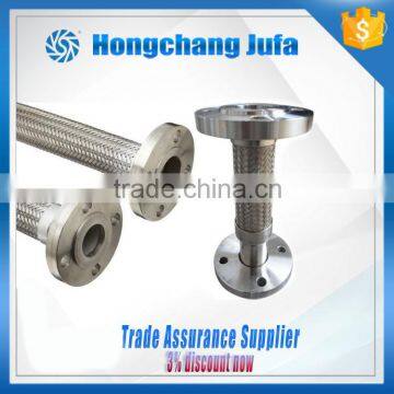 Thread or flange end high pressure extendable corrugated hose pipe