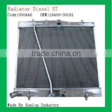 toyota part hiace radiator diesel MT #000446 diesel radiator for hiace 16400-30161