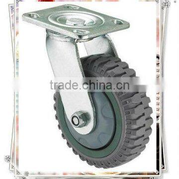 Heavy Duty Industrial Hardware PU Castor Trolley Wheels