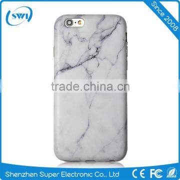 White Onyx Marble style TPU cell phone case cover for iPhone 7 cases,IMD case for iphone 7 PLUS cover