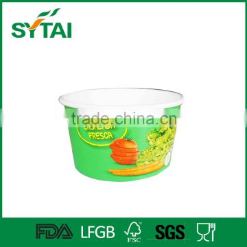 disposable paper fruit salad in bowl adn cups wholesale