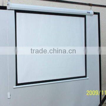 VS motorized screen with AOK quiet tubular motor