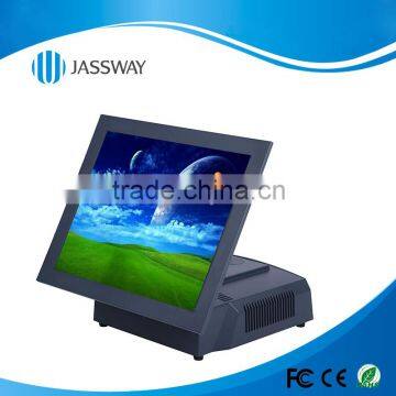 Cheap touch screen all in one pos machine for restaurant , supermarket