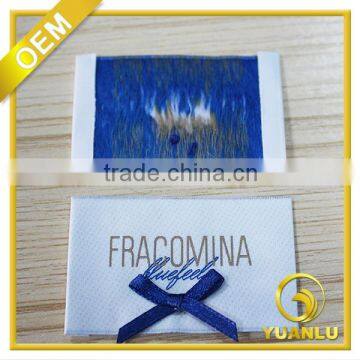 High Density Woven Main Label With End Fold photo-2