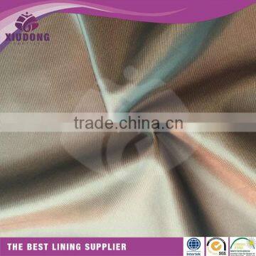 Wholesale Plain Polyester Viscose Twill Lining Fabric for Jackets photo-2