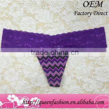 Pussy Customized Panties Young Little Young Sex Girl Panties With Lace & Cotton photo-3