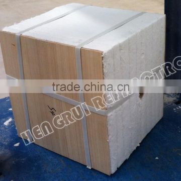 High Zirconium ceramic fiber thermal insulating module with anchor system