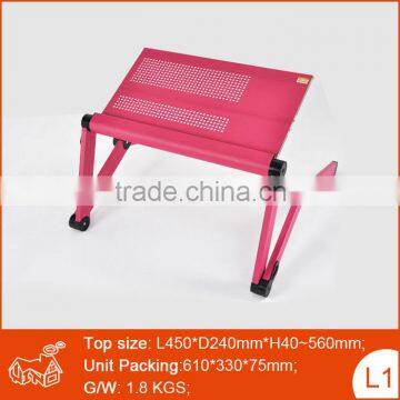 Portable Folding Laptop Desk Book Stand Used in Bed Sofa Carpet