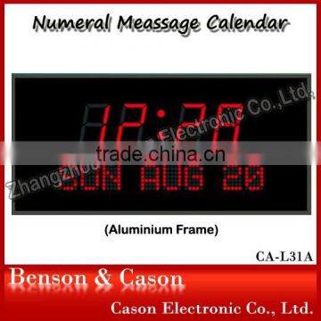 Cason LED digital clock Calendar clock patent product