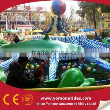 New Products Water Park Swing Dolphin Rides for Children Game Used Water Park for Sale