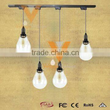 Manufacturer's Premium Projection D Pendant Lamp Modern Glass Track Light Decoration Hanging Lamp