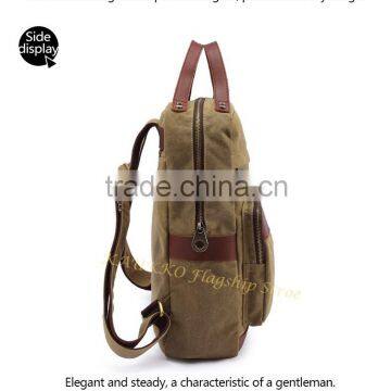 2016 Novel Canvas Sport Backpack and Elegang Women Backpack With School Backpack for Girls Daliy Use Bag photo-3