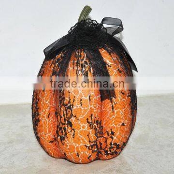 Halloween lace high-tall orange pumpkin decor