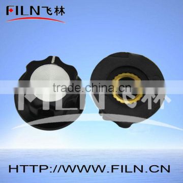 mini black aluminium electrical knob