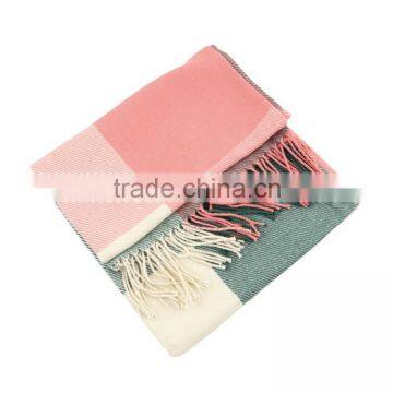 Top Quality!!! 2016 Long Fashion Casual Warm Cashmere Shawl Plaid Knitted Women Scarves photo-6