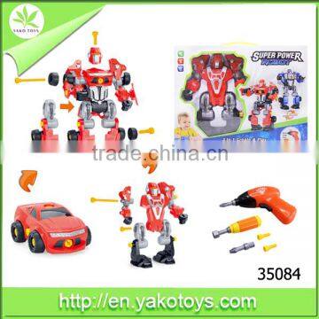 2014 new electrical baby toy soldering robot programmable robot toy